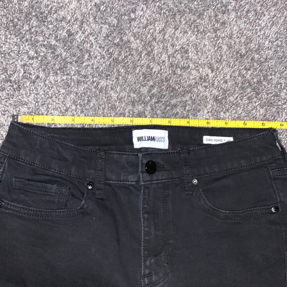 William Rast Black Super Highrise Flare Jeans - Picture 5 of 5